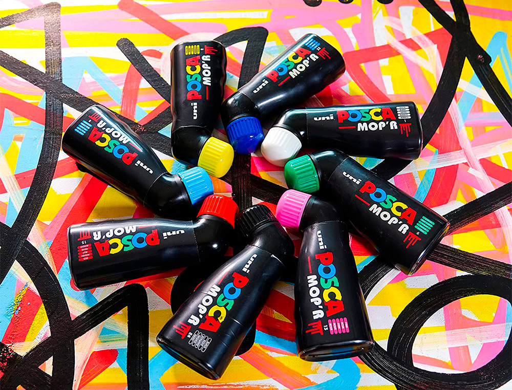 MARQUEUR POSCA PEINTURE POINTE RONDE COLORIS VERT FONCE