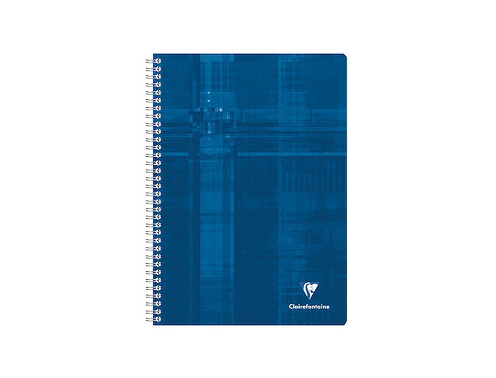 CAHIER CLAIREFONTAINE PAPIER VLIN VELOUT COUVERTURE PELLICULE RELIURE INTGRALE A4 21X29,7CM 180 PAGES 90G SYS