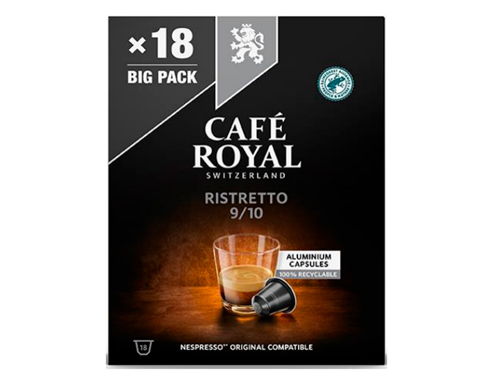 CAFE ROYAL RISTRETTO S COMP 18 CAPSULES